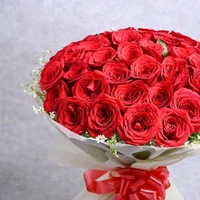 50 Red Roses Bouquet