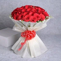 50 Red Roses Bouquet