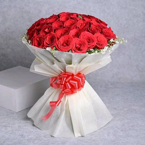 50 Red Roses Bouquet