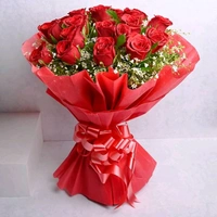 20 Red Roses Bouquet