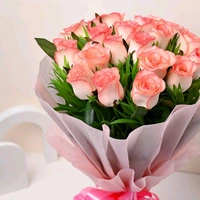 20 Pink Roses Bouquet