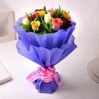 10 Mix Roses Bouquet