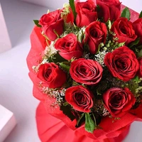 12 Red Roses Bouquet