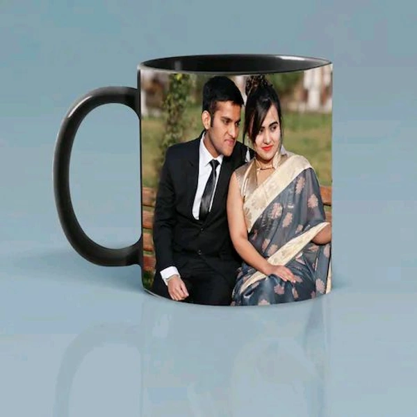 Alluring Personalized Black Mug