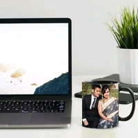 Alluring Personalized Black Mug