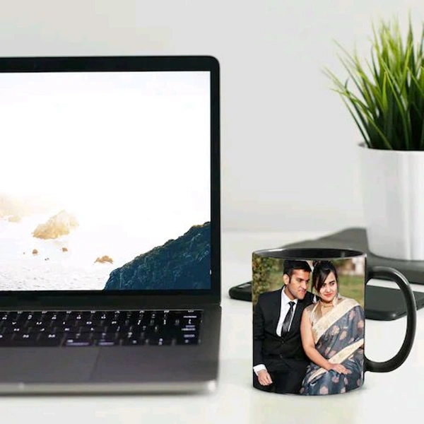 Alluring Personalized Black Mug