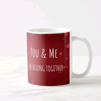 You & Me Picture Mug