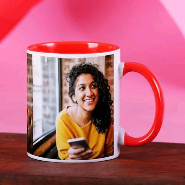Beautiful Personalized Red Mug