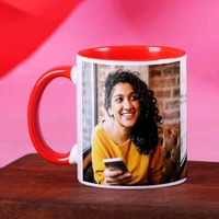 Beautiful Personalized Red Mug