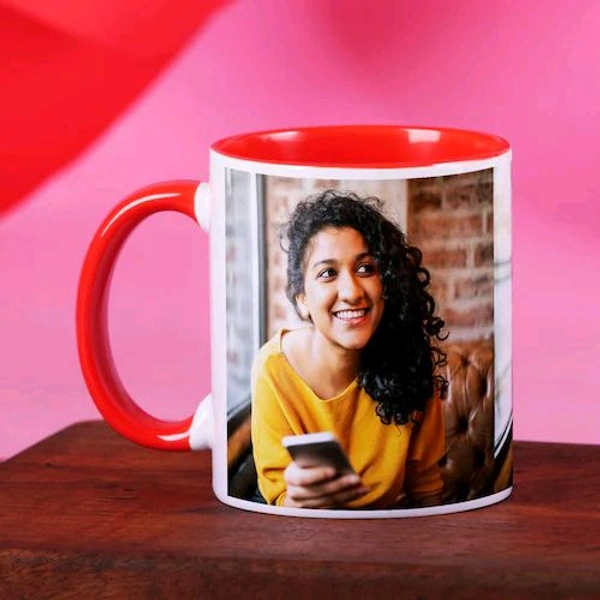 Beautiful Personalized Red Mug