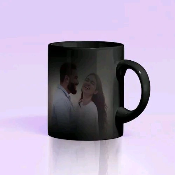 Relishing Couple Personalized Magic Mug