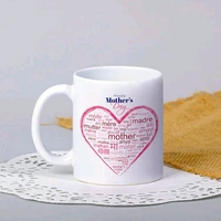 Beautiful White Mothers Day Mug