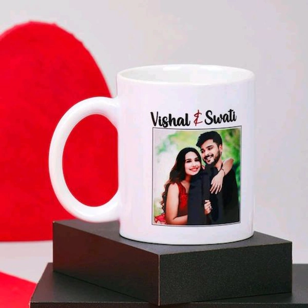 Cute Couple Personalised Mug
