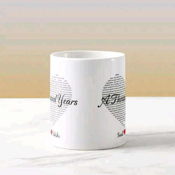 A Thousand Year Heart Mug