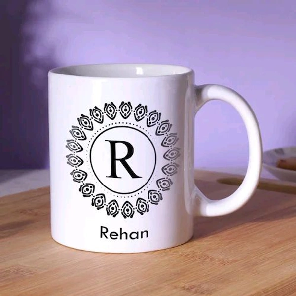 Personalised Name Initials Mug