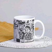Personlised Pencil Art Mug