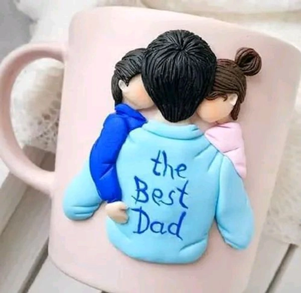 3D Father Kid Mug