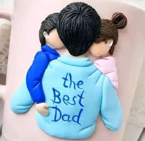 3D Father Kid Mug