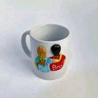 Sis and Bro 3D Mug