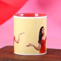 Attractive Personalized Heart Handle Mug
