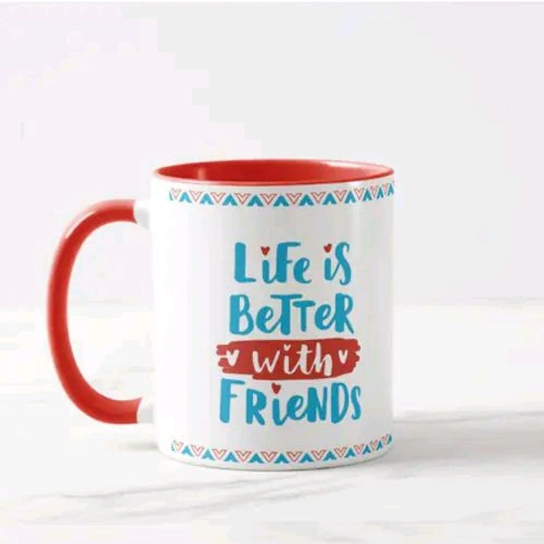 Life is Better Friendship Mug