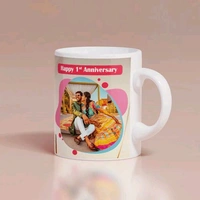 Attractive 1st Anniversary Mug