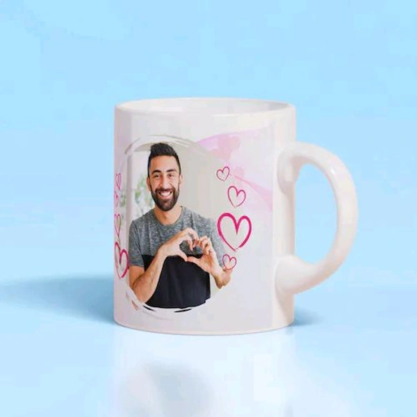 Pounding Heart Personalized Mug