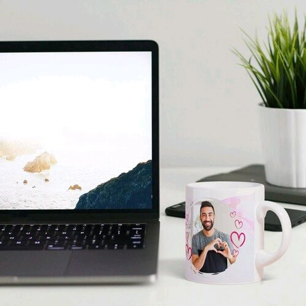 Pounding Heart Personalized Mug