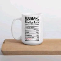 Husband Nutrition Facts Coffee Mug