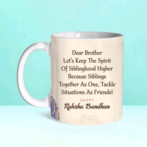 Rakhi Message Mug
