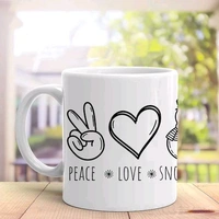 Snowman Love Coffee Mug