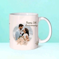 5th Anniversary Love Mug