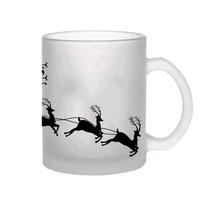 Reindeer Frosted Mug