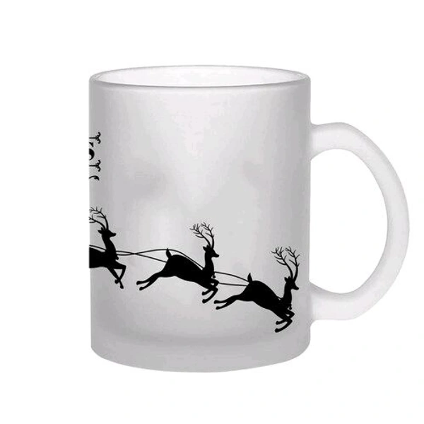 Reindeer Frosted Mug