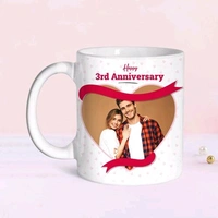 Happy 3rd Anniversary Mug