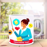 Teachers Day Printed Mug For Her