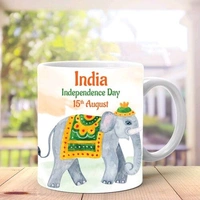 Elephant Independence Day Mug