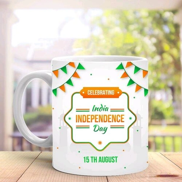 Colourful Independence Day Mug