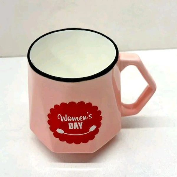 Womens Day Diamond Pink Mug
