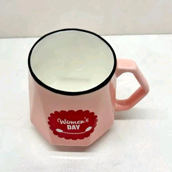 Womens Day Diamond Pink Mug