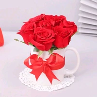 Red Roses Charm Mug
