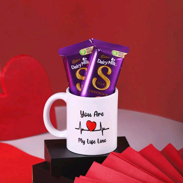 Exciting Love Mug With Chocolates