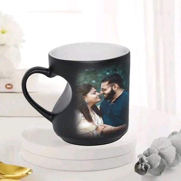 Personalised Heart Design Mug