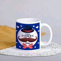 Big Mustache Fathers Day Mug