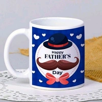 Big Mustache Fathers Day Mug