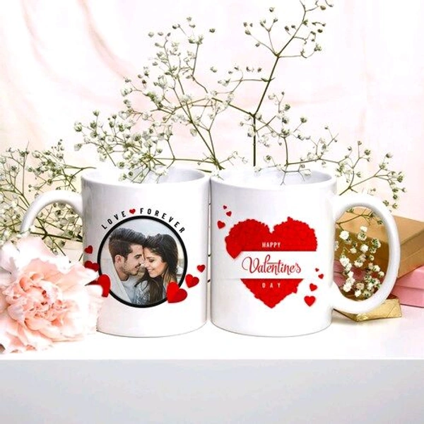 Valentine Couple Personalised Photo Mug