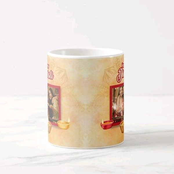 Happy Diwali Couple Mug