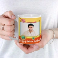 Happy Raksha Bandhan Personalized Mug