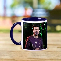 Blue And Red Personalized Mug Combo