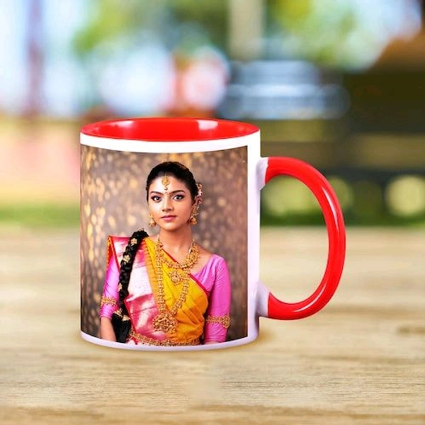 Blue And Red Personalized Mug Combo